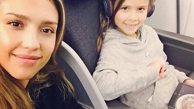 Как две капли: стиль Джессики Альбы и ее дочери