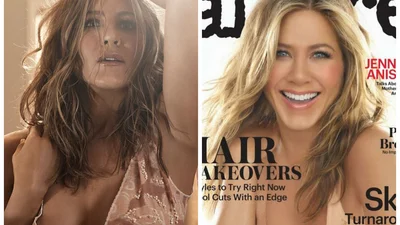 Королева комедий Дженнифер Энистон почти оголила грудь