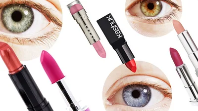 Необычный контраст: выбираем помаду по цвету глаз