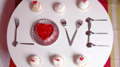 День Святого Валентина: Любовь и еда в форме сердца
