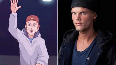 Другая жизнь: знаменитости и их мультяшные персонажи