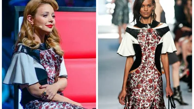 Тина Кароль носит дорогие наряды от Louis Vuitton