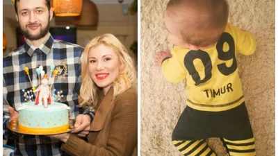 Тамерлан и Алена Омаргалиева отпраздновали первый годик сына