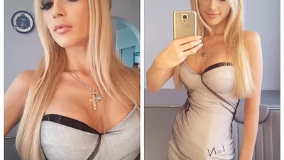 Блондинка из Виа Гры оголяется в Instagram