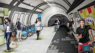 В метро Лондона появятся велодорожки