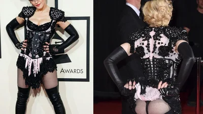 Попа Мадонны и другие модные провалы "Грэмми"