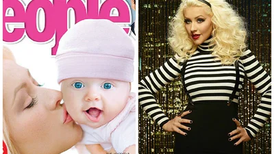 Кристина Агилера показала свою очаровательную дочку