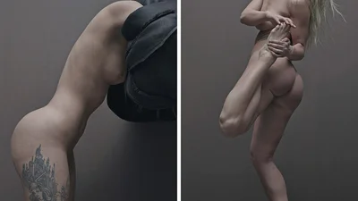 Шокирующая мода: Канье Уэст раздевает моделей