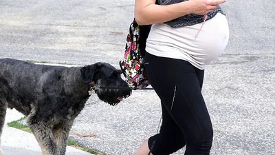 Беременная Мила Йовович ведет активный образ жизни