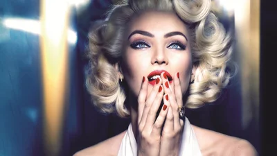 Новая Мэрилин Монро: модель превратилась в знаменитую блондинку