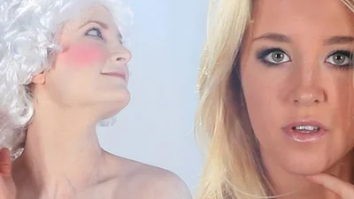 Стать красивой: эволюция модного макияжа за 4 минуты