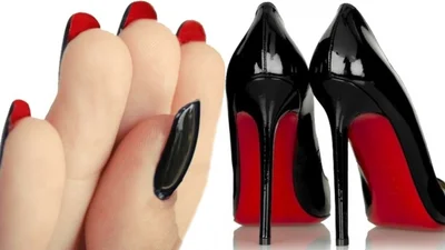 Модный тренд: маникюр в стиле туфель Louboutin
