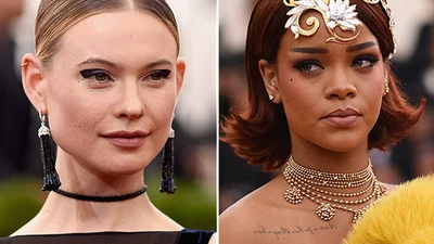 Бал Института костюма 2015: Прически и макияж знаменитостей