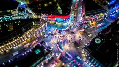 Захватывает дух: светящийся Лондон из высоты