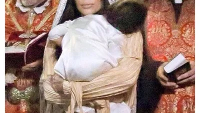 Эксклюзивные фото крещения дочери Ким Кардашьян в Иерусалиме