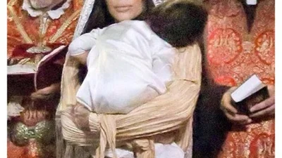 Эксклюзивные фото крещения дочери Ким Кардашьян в Иерусалиме