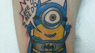Тату с миньонами, которые покорят вас раз и навсегда
