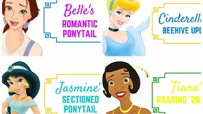 Как в сказке: делаем прически известных принцесс