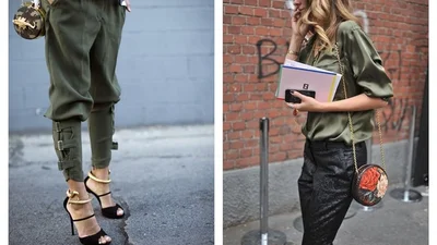 Цвет сезона: как модно сочетать хаки