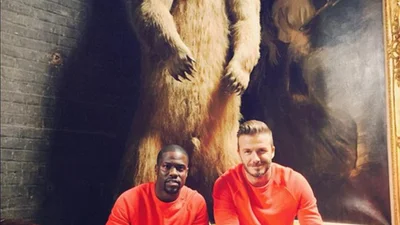 Красавчик Девид Бекхэм заимел себе двойника