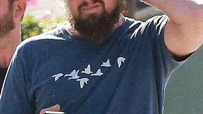 Бородач Леонардо ДиКаприо заметно состарился