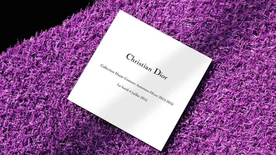 Dior показали, как создавали сцену для модного показа