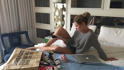 Заморские каникулы: Ольга Фреймут с дочкой отдыхает в Америке