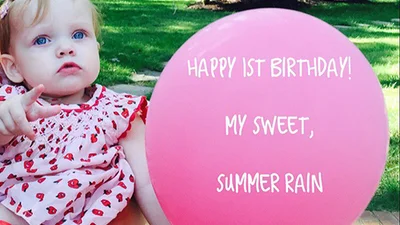 Дочь Кристины Агилеры отпраздновала первый день рожденья
