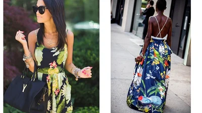 Все в сад: как носить одежду с тропическим принтом
