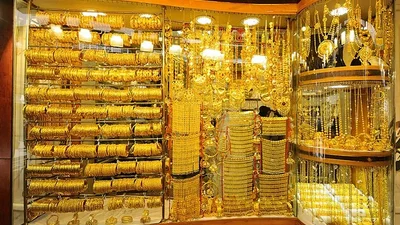 Роскошь: невероятные фото золотого рынка в Дубае