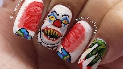 Маникюр по мотивам фильмов ужасов