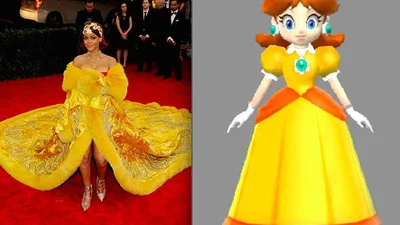 Ріанна вбирається, як герої Нінтендо