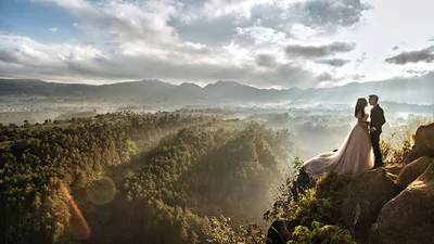 21 свадебное фото, заставляющее поверить в сказку