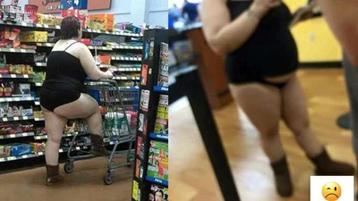 Фрик-шоу: самые странные люди в супермаркете