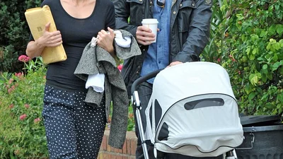 Лучшая роль: Бенедикт Камбербэтч выгулял сына