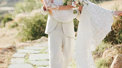 Невиданные ранее фото со свадьбы Йена Сомерхолдера