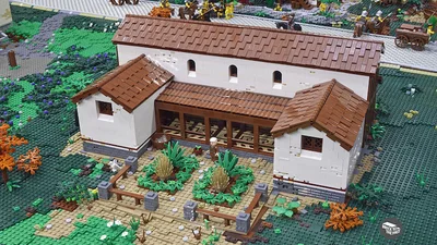 Фанаты Lego воссоздали Римскую империю