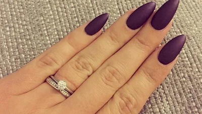 12 идей идеального фиолетового маникюра на осень