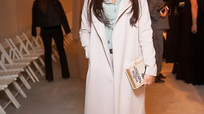 Гламурная тусовка: украинские звезды на Ukrainian Fashion Week