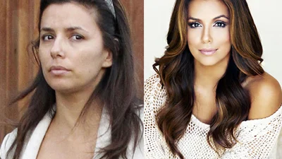 Ева Лонгория без макияжа не теряет сексуальности