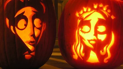 Дитячі розваги: вирізаємо гарбузи з мультяшками