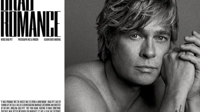 Вечно молодой Бред Питт снялся в фотосессии