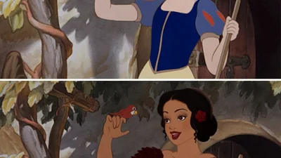 Ось так поворот: Діснеївські персонажі іншої національності