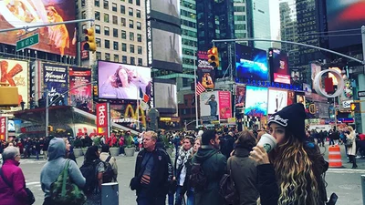 Надя Дорофеева покоряет Нью-Йорк