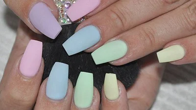 Прощай, глянец: идеи матового маникюра