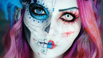 Самые будоражащие макияжи на Хэллоуин