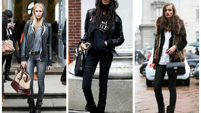 Байкер-стиль: с чем носить грубые ботинки