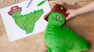 IKEA создает игрушки по мотивам детских рисунков