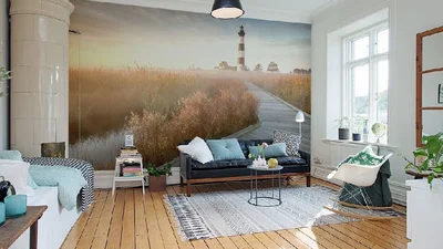 Осінні фотошпалери: гарний настрій на цілу стіну