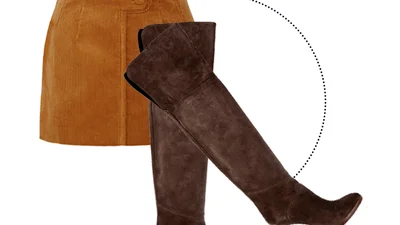 Лучшие сочетания длины юбки и обуви